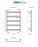 Полотенцесушитель ПРЕСТИЖ White 500x800